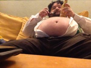 Pappa Pig Fat Daddy home from the ball