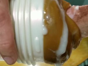 Massive load on fleshlight