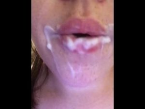Licking & Swallowing Cum