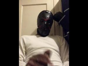 Jerking off before bed
