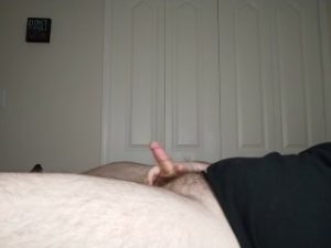 Chubby Virgin Milks His Cock After A Long Day of Edging