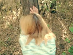 Amateur teens fucking doggy style in the forest - Amateur Outdoor Fuck POV