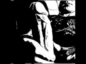 Cartoon cock playing session