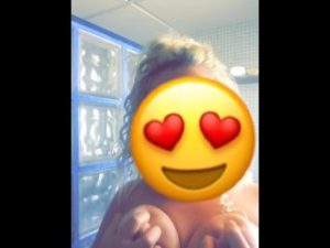 Sexy shower grab
