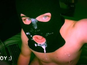 Continous Cumming in My Mouth! Legs Over Head Cumslut Swallows! CEI